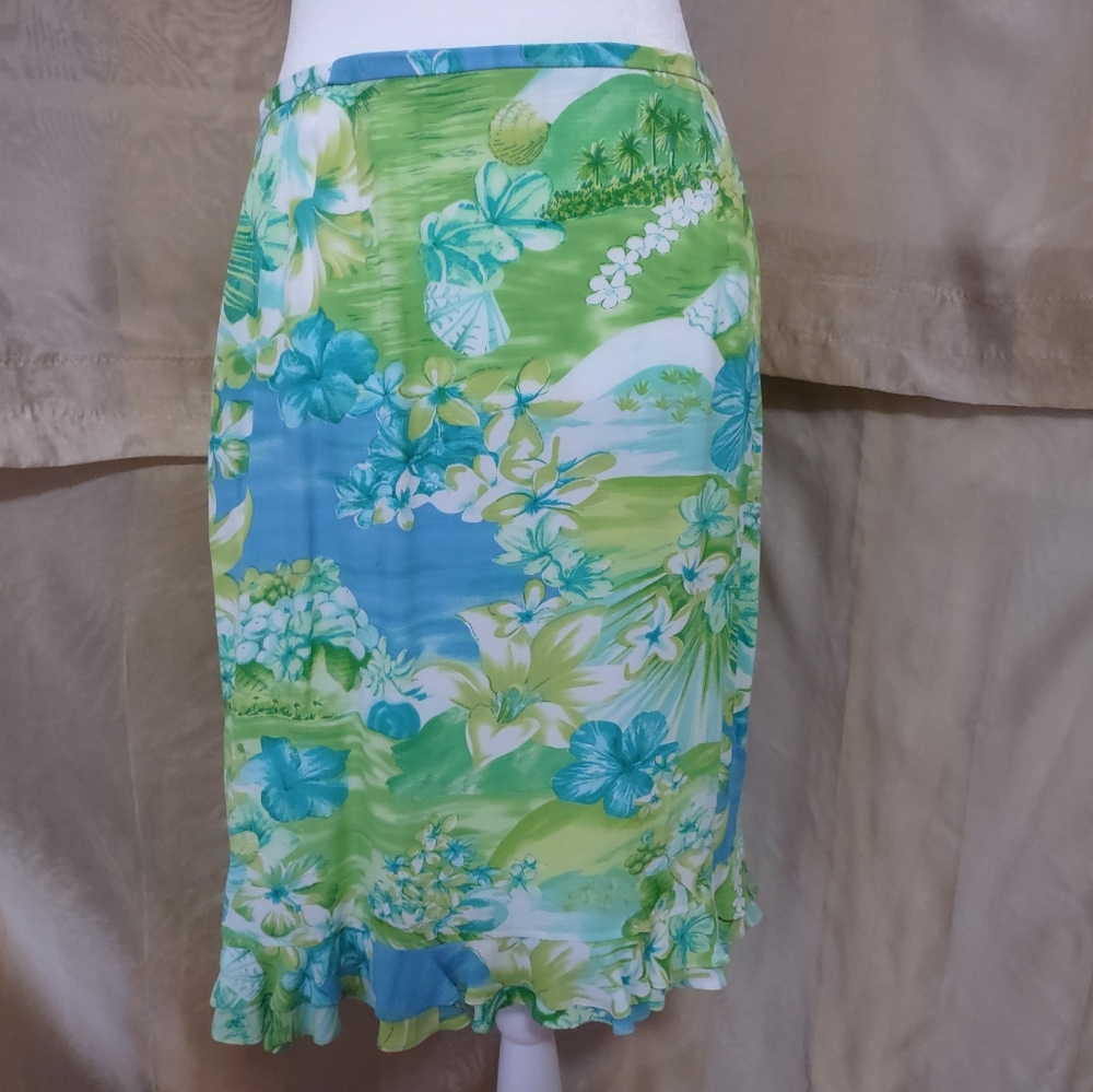 Print skirt (Toto N Ko) bought from Steinmart. Size 8